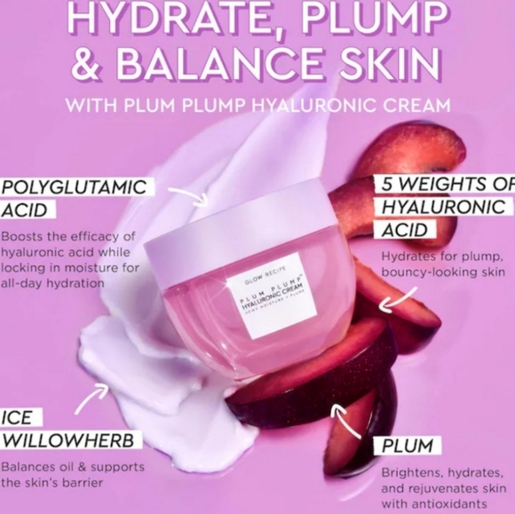SALE 🆕 Glow Recipe Plum Plum Plump Hyaluronic Serum 10ml A1 - Picture 2 of 3